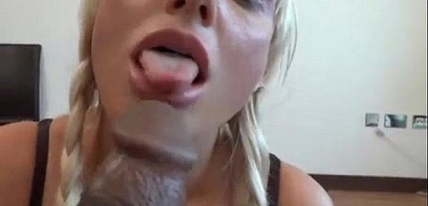  Blowjob from a Beautiful Face of Jordan Pryce